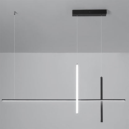 Sleek Modern Long Line LED Chandelier for a Stylish Touch