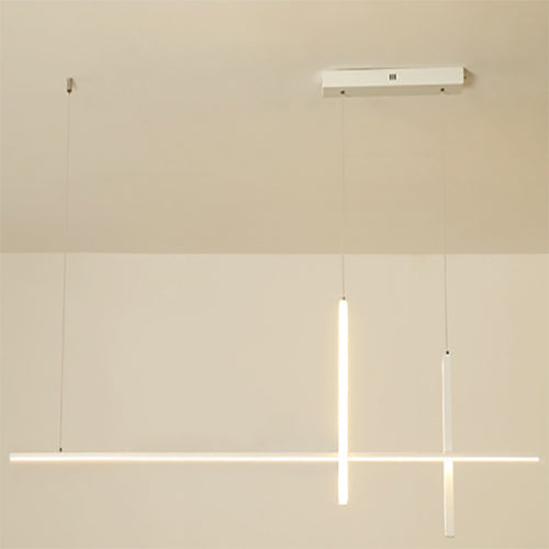 Sleek Modern Long Line LED Chandelier for a Stylish Touch