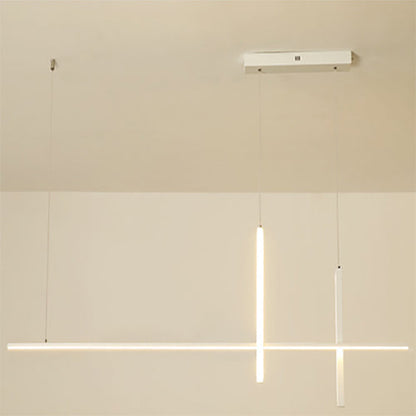 Sleek Modern Long Line LED Chandelier for a Stylish Touch